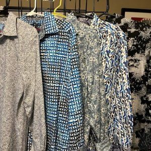 Robert Graham Long Sleeve Shirts- 5 Men's